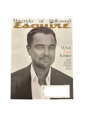 Esquire Magazine September 2025 Leonardo DiCaprio Mavericks of Hollywood